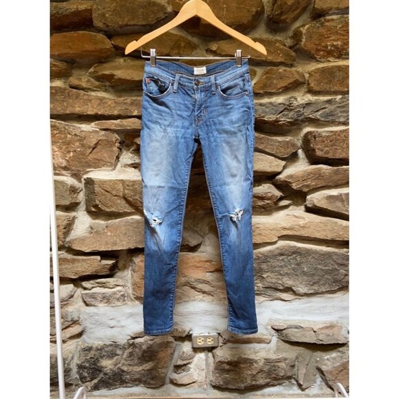 BUNDLE LOT OF 4 WOMEN'S SKINNY JEANS DENIM PAIGE HUDSON LEVI'S Size 24 25 - Picture 2 of 13